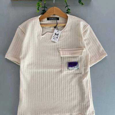 تیشرت تک یقه کوبایی-138513