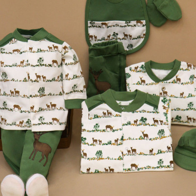 سیسمونی تیکه باز نوزادی گوزن N.B