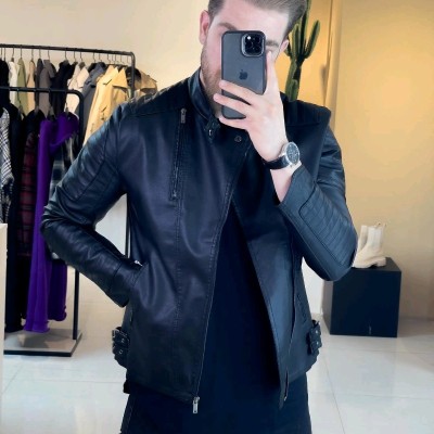 کت چرم لاکچری