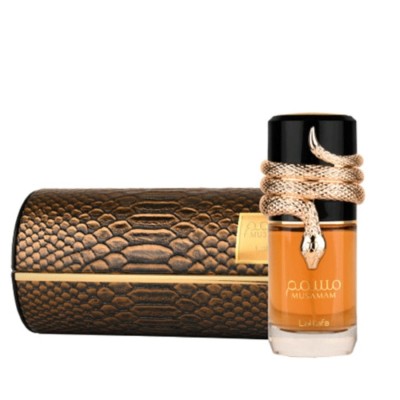 ادکلن مسمم قهوه ای لطافه اصل 100 میل حجم