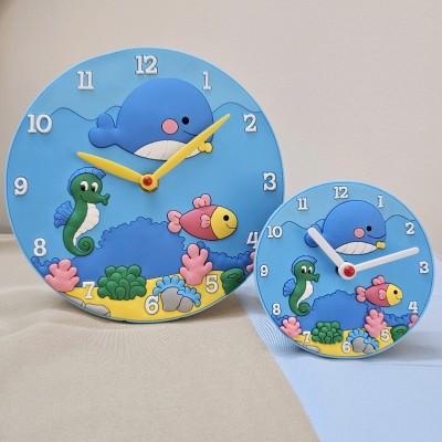 ساعت رومیزی طرح دریا کد 1448