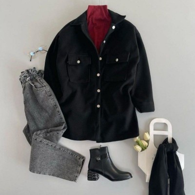 ژاکت با کمربند