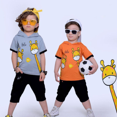 هودی آستین کوتاه وشلوارک