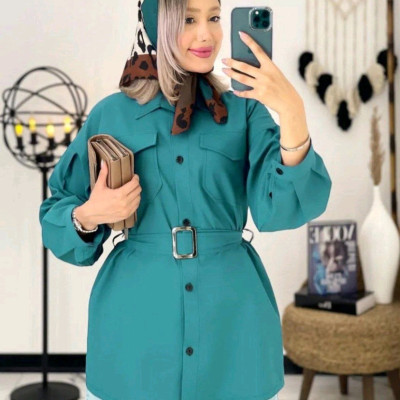 مانتو اسپرت زنانه داکرون تا سایز بزرگ مدل از سایز 36تا 50