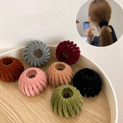 کلیپس موی چنگکی جادویی آشیانه ای سامورایی مخمل-138134