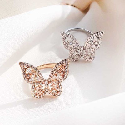 انگشتر پروانه استیل