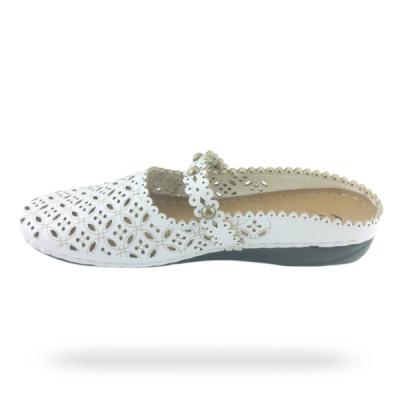 صندل طبی زنانه مدل رویا 105 شهپر (رنگ سفید)-149549