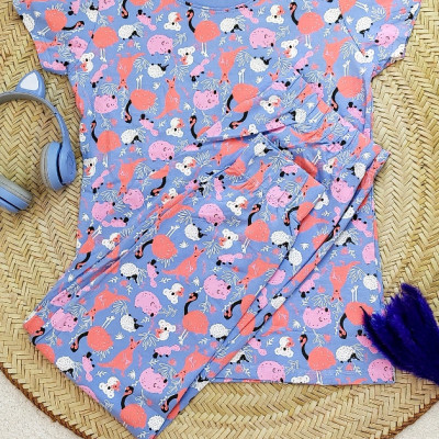 ست تیشرت و شلوار H & M طرح باغ وحش