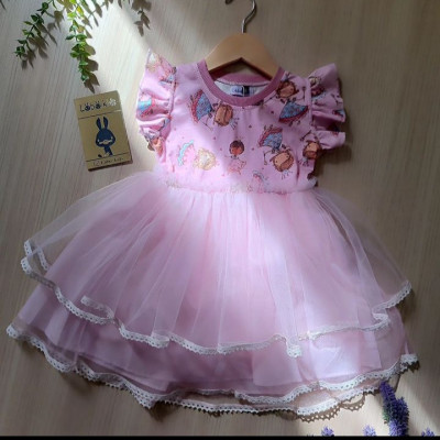 پیراهن دخترانه سارافن دخترانه مجلسی بیرونی