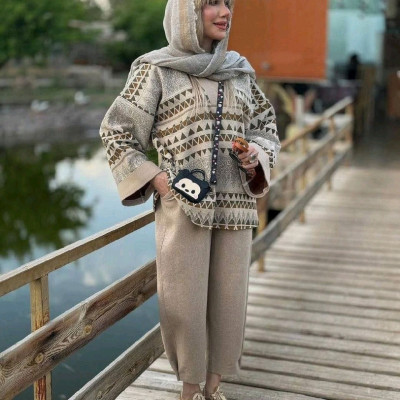 ست بلوز وشلوارآناشید