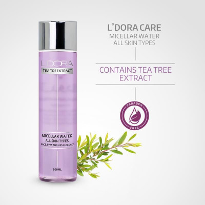 میسلار واتر انواع پوست لدورا 200 میلی لیتر