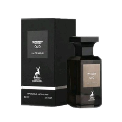 ادکلن عود وود الحمبرا 80 میل حجم