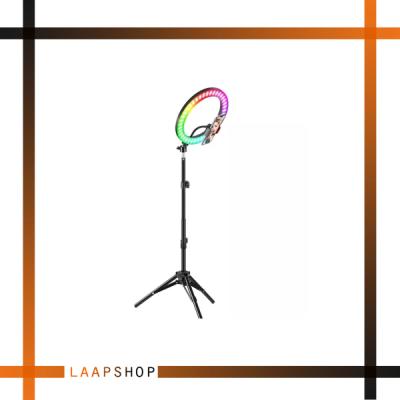 رینگ لایت مدل MJ33-RGB + پایه دومتری