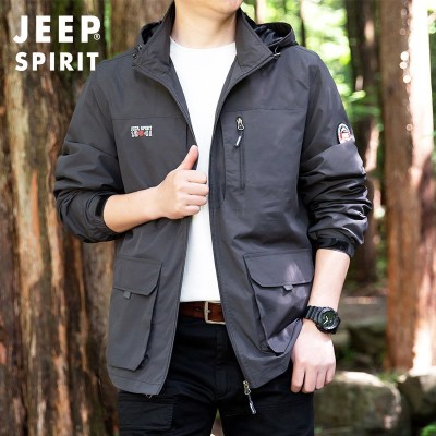 کاپشن بادگیر برزنتی داخل آستر شرکت جیپ