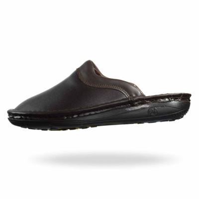 نعلین مردانه مدل کلارک 101 شهپر (رنگ قهوه ای)