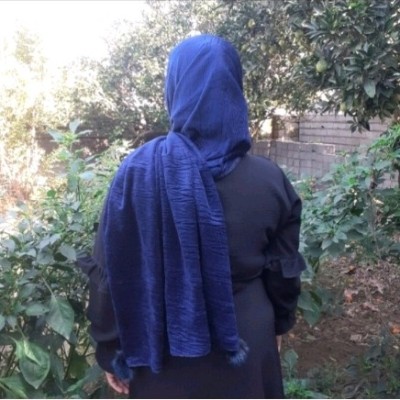 شال مخمل پوم پوم دار