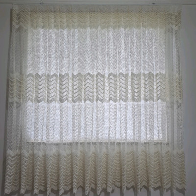 پرده راشل حاشیه دار