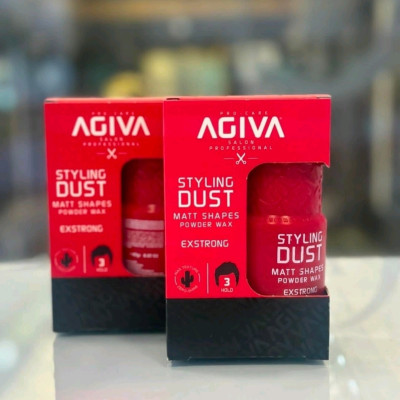 پودر حالت دهنده و درخشان کننده اگیوا قرمز