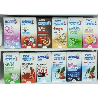 انواع کاندوم کدکس