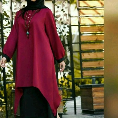 مانتو پیراهنی بغل هشتی-148010