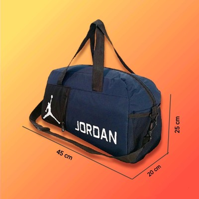 ساک ورزشی طرح جردن AZA ( سرمه ای - مشکی )