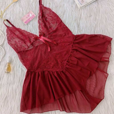 لباس خواب بادی توری زنانه بیگ سایزbig size