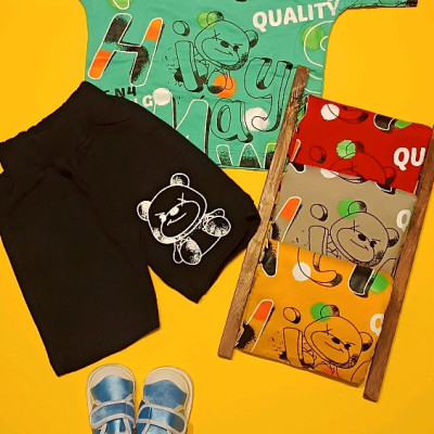 ست تیشرت شلوارک اسپرت